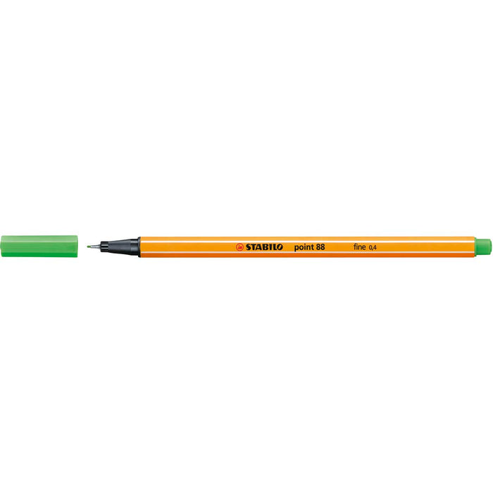 STABILO Fineliner, Stabilo Point 88, Verde Foglia - 88/43