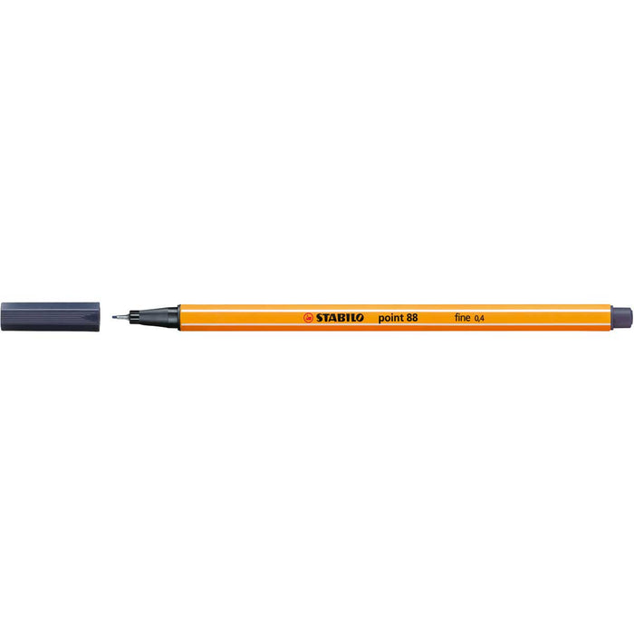 STABILO Fineliner, Stabilo Point 88, Grigio Di Payne - 88/98