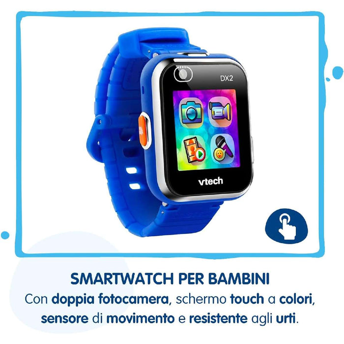VTECH Kidizoom Smartwatch Dx2 Azzurro 80 193876 Mornati Paglia