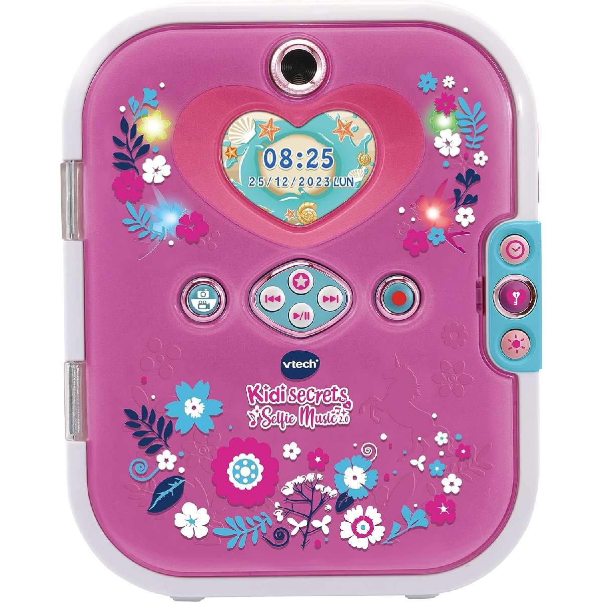 VTECH Kidisecrets Selfie Music 2.0, Diario Segreto Interattivo - 80-54 �?? Mornati Paglia